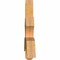 Ekena Millwork Davenport Rough Sawn Timber Gable Bracket, Western Red Cedar, 84"W x 28"H x 4"D x 6"F, 8/12 Pitch GBW084X28X0406DAV00RWR - alternate 5